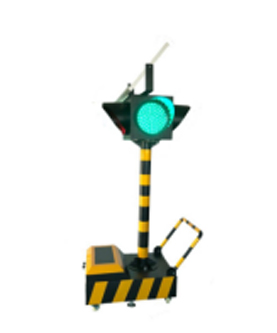 灵台太阳能移动信号灯