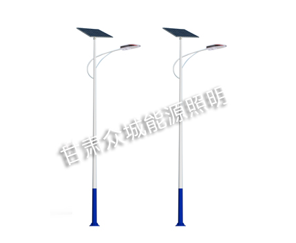 灵台复兴号太阳能led路灯